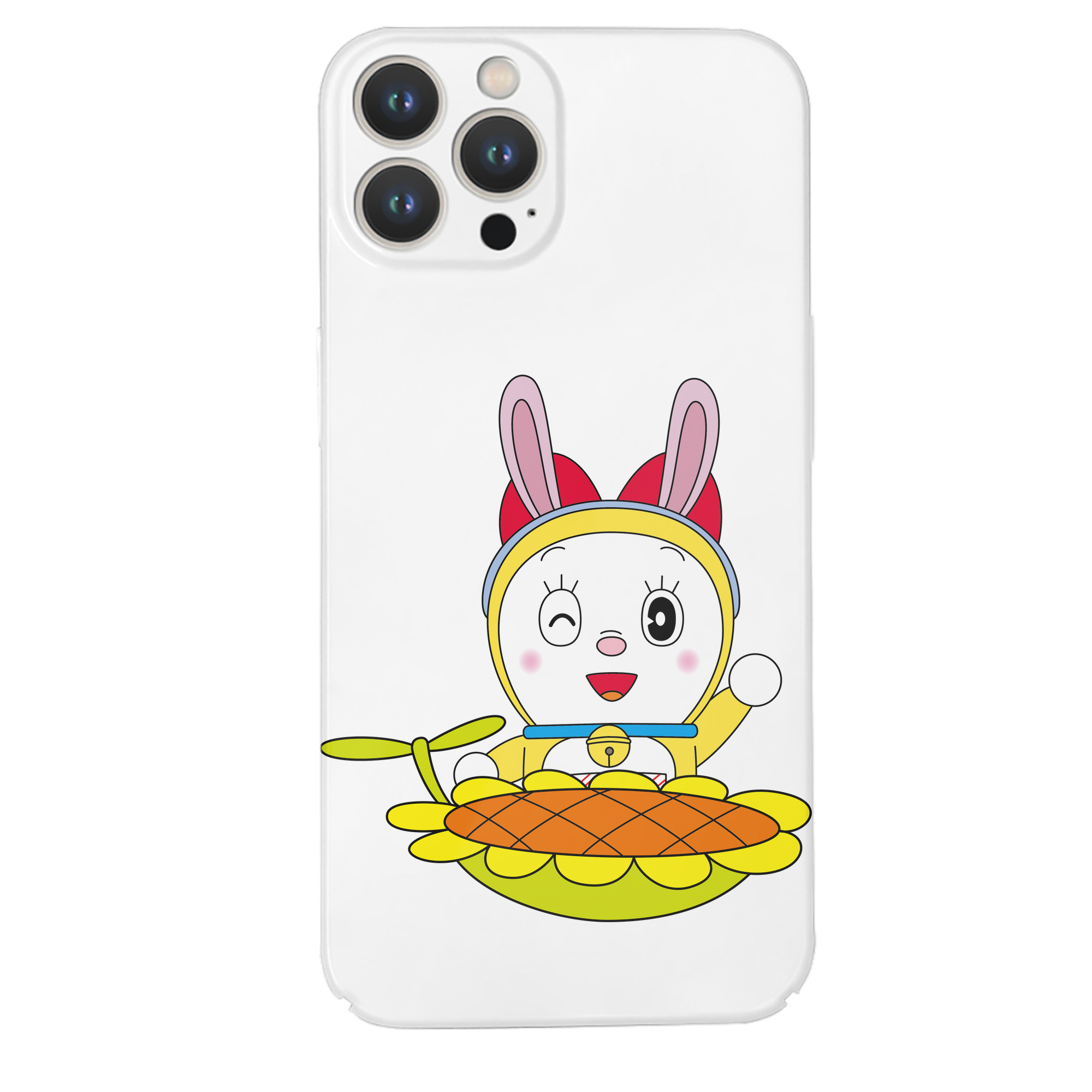 （画像用） ドラえもん ドラミ Doraemon Dorami 【iPhone 14シリーズ対応】ハードケース